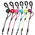 thumbnail image 3 of Dog Leash Reflective Nylon Double Handles Pet Walking Leash Dog Training Leash, 3 of 10