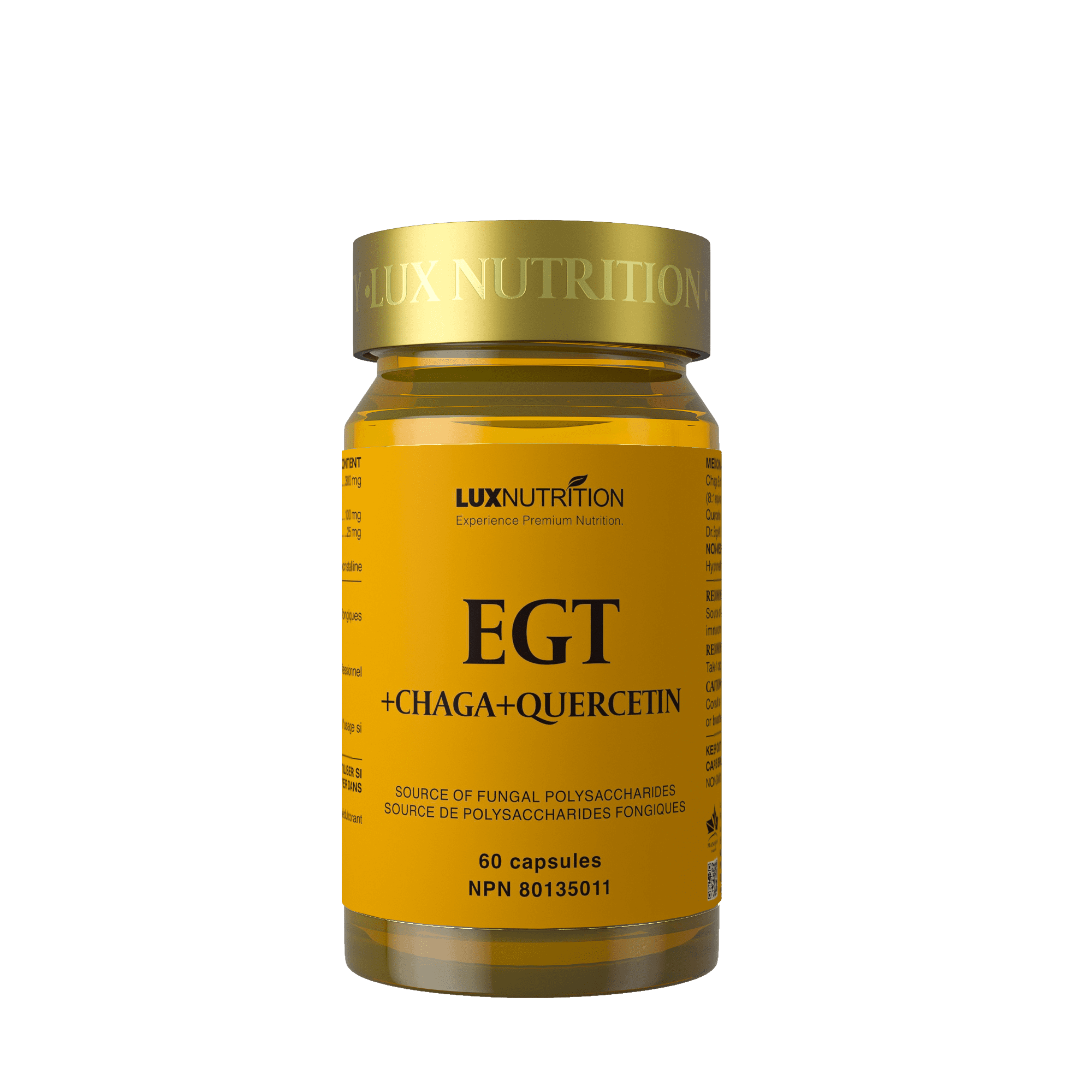 EGT + CHAGA+QUERCETIN