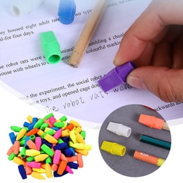 Lot de 10 gommes pour crayons - Fournitures d'étude pour enseignants et salles de classe