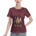 thumbnail image 1 of T-Shirt Basique à Manches Courtes pour Femmes Demon Slayer, 1 of 6