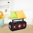 thumbnail image 3 of Radio Manuelle Solaire d'Urgence Étanche Haut-Parleur Bluetooth, Radio Numérique Portable AM FM avec Lampe de Poche, Lampe de Lecture Recharge Solaire, 3 of 6