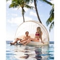 thumbnail image 3 of Intex Canopy Island, Inflatable Pool Lounger with Removable Sunshade for Relaxation, 3 of 7