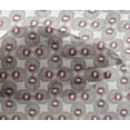 thumbnail image 4 of oneOone Viscose Chiffon Fabric Peacock Feather Ikat Fabric Prints By Yard 42 Inch Wide, 4 of 4