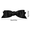 thumbnail image 3 of Barrette Française Nœud Papillon Mode Barrette Décorative pour Cheveux Pince à Cheveux Automatique, 3 of 10