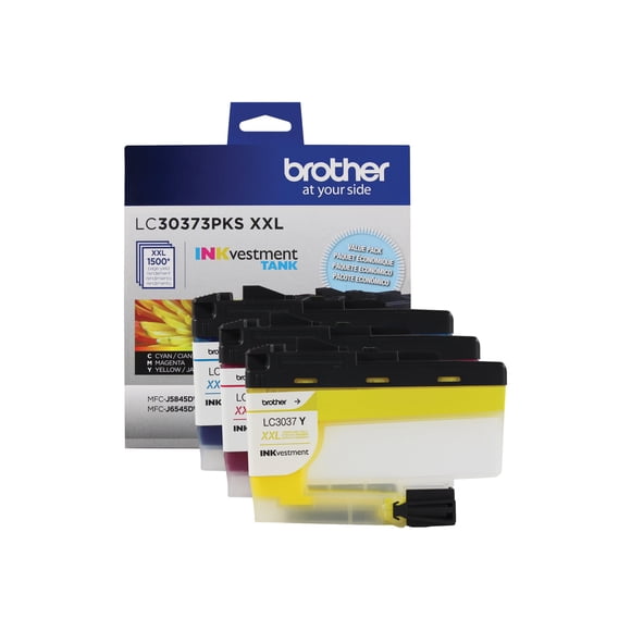 BROTHER INTERNATIONAL LC30373PKS Super High Yld Blk Ink 3pk