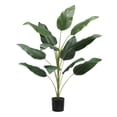 thumbnail image 1 of Mainstays Artificial Banana-Leaf Tree Pot, 1 of 6