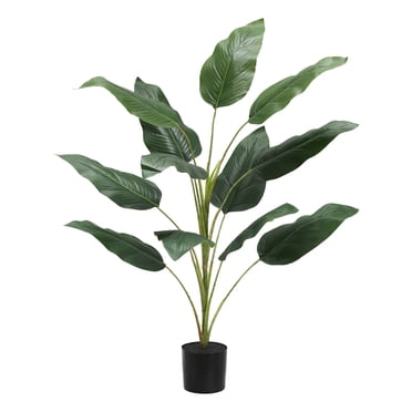 Pot d'arbre artificiel Mainstays à feuilles de bananier