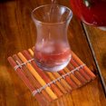 thumbnail image 3 of Miangastore Household Cup Mat Brown 2Pcs 3.93x3.93in, 3 of 9