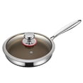thumbnail image 1 of Hearth & Gear Nonstick Frying Pan For Everyday Cooking Durable Alloy Skillet With Smooth Ceramic Coating Even Heat Distribution Oven Induction Compatible Stone Cookware Sunny Side up Pan Stainless, 1 of 7