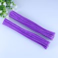 thumbnail image 3 of BEADCEST 300Pcs Purple Plush Twisted Stick Chenille Stems Bendable Rod for Home Crafting, 3 of 4