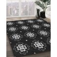 thumbnail image 3 of Ahgly Company Tapis d'Intérieur Rectangulaire Transitionnel Noir Nuit Lavable à la Machine, 2 Pieds x 5 Pieds, 3 of 7