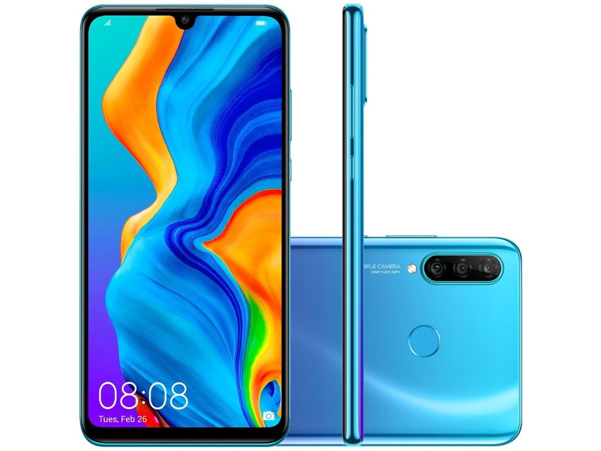 New Huawei P30 Lite (MAR-LX3A) - Dual Sim 128GB Storage, GSM