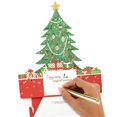 thumbnail image 2 of Carte de Noël en 3 dimensions, Paper Wonder de Hallmark (Sapin de Noël), 2 of 6