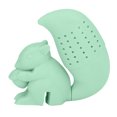 thumbnail image 1 of Squirrel Tea Strainer, Squirrel Shaped Tea Filter Food Grade Dishwasher Washable  For Household Green, 1 of 8
