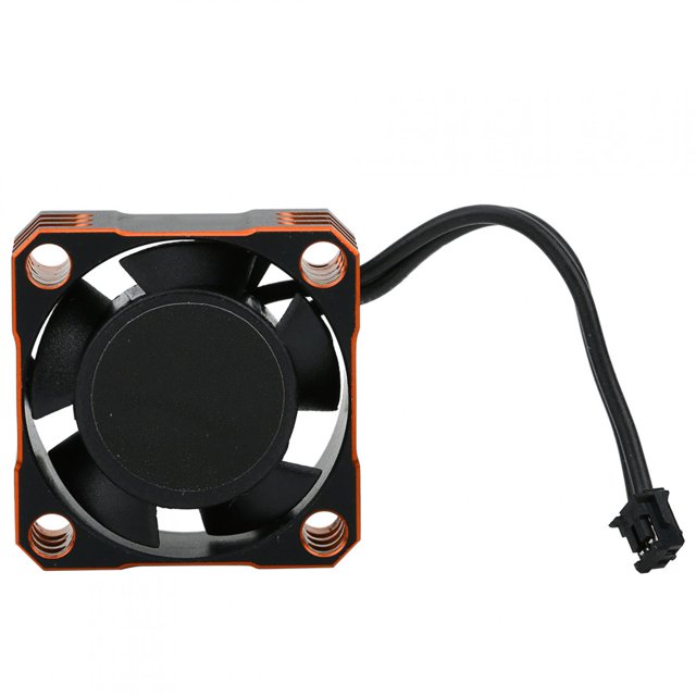 Peahefy RC Electronic Speed Controller Fan,Aluminum 32000RPM 25x25MM Metal ESC Fan Heat Dissipation RC Car Upgrade Accessory