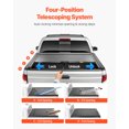 thumbnail image 4 of VEVOR Housse de Tonneau Rétractable 5,0 Pi Housse de Tonneau Rigide pour Toyota Tacoma, 4 of 9