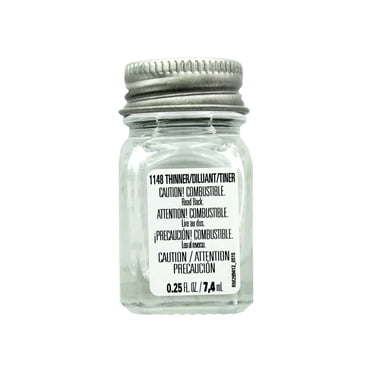 Lot de 5 Testors Diluant pour Peinture à l'Émail 1/4 oz. 1