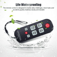thumbnail image 4 of A-TV10 TV Remote for Seniors Universal Controller Simple Waterproof Remote Control with LED Light for All TV Models, 4 of 8