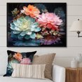 thumbnail image 1 of Designart Multi-Color Traditional black framed wall art, Succulent framed wall Art, Reflecting on Succulent Beauty , Succulent framed wall art decor, 44x34 inches black frame, 1 of 5