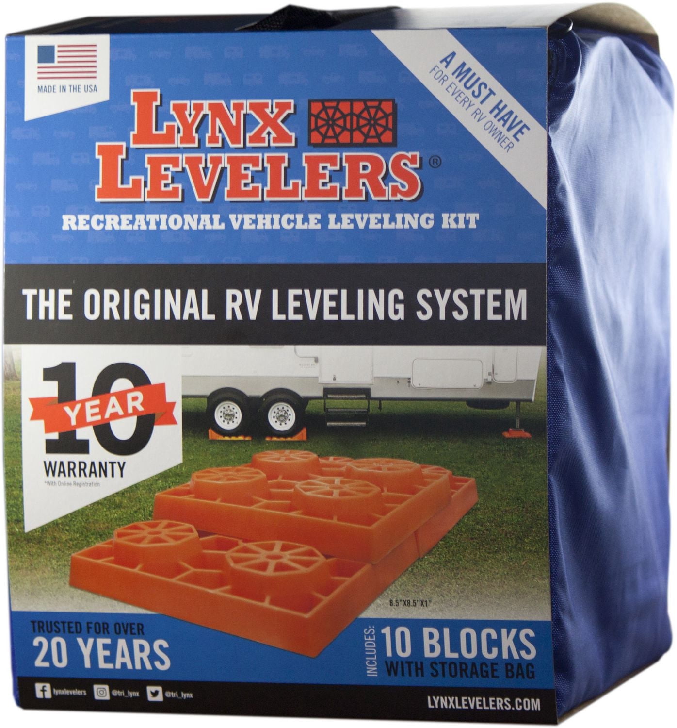 Tri-Lynx 00015 Lynx Levelers - 10 Pack
