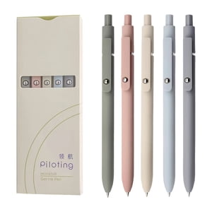 Rollerball Gel Pens 5PCS Gel Pens With Roller Clip Pen With Roller Clip Gel Pen With Roller Fidget With Refill Multicolor Color Press 10ml, Czzoypi Rollerball Gel Pens 5PCS Gel