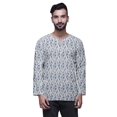 thumbnail image 1 of Atasi Indian Traditional Kurta For Men Keyhole Neck Short KurtaShirtFor Boys, 1 of 1