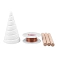 thumbnail image 2 of Electro Culture Gardening Copper Wire, 40m Electro Culture Gardening Stakes Excellent Conductivity Long Lasting Performance  for Growing Garden Vegetables, 2 of 8