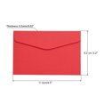 thumbnail image 2 of Unique Bargains Mini Enveloppes, Porte-Cartes de Rangement, Rouge, Lot de 100, 2 of 6