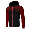 thumbnail image 2 of QIPOPIQ Ensemble de Survêtement pour Homme 2 Pcs Tenue Décontractée à Contraste Sports Jogging Ensembles de Survêtements Liquidation, 2 of 4