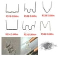 thumbnail image 3 of 100 Pcs 0.6mm Hot Stapler Staples for Car Bumper Plastic Welder Repair Kit, 3 of 8