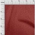 thumbnail image 2 of oneOone Cotton Flex Red Fabric Cat Sewing Material Print Fabric By The Yard 40 Inch Wide, 2 of 4