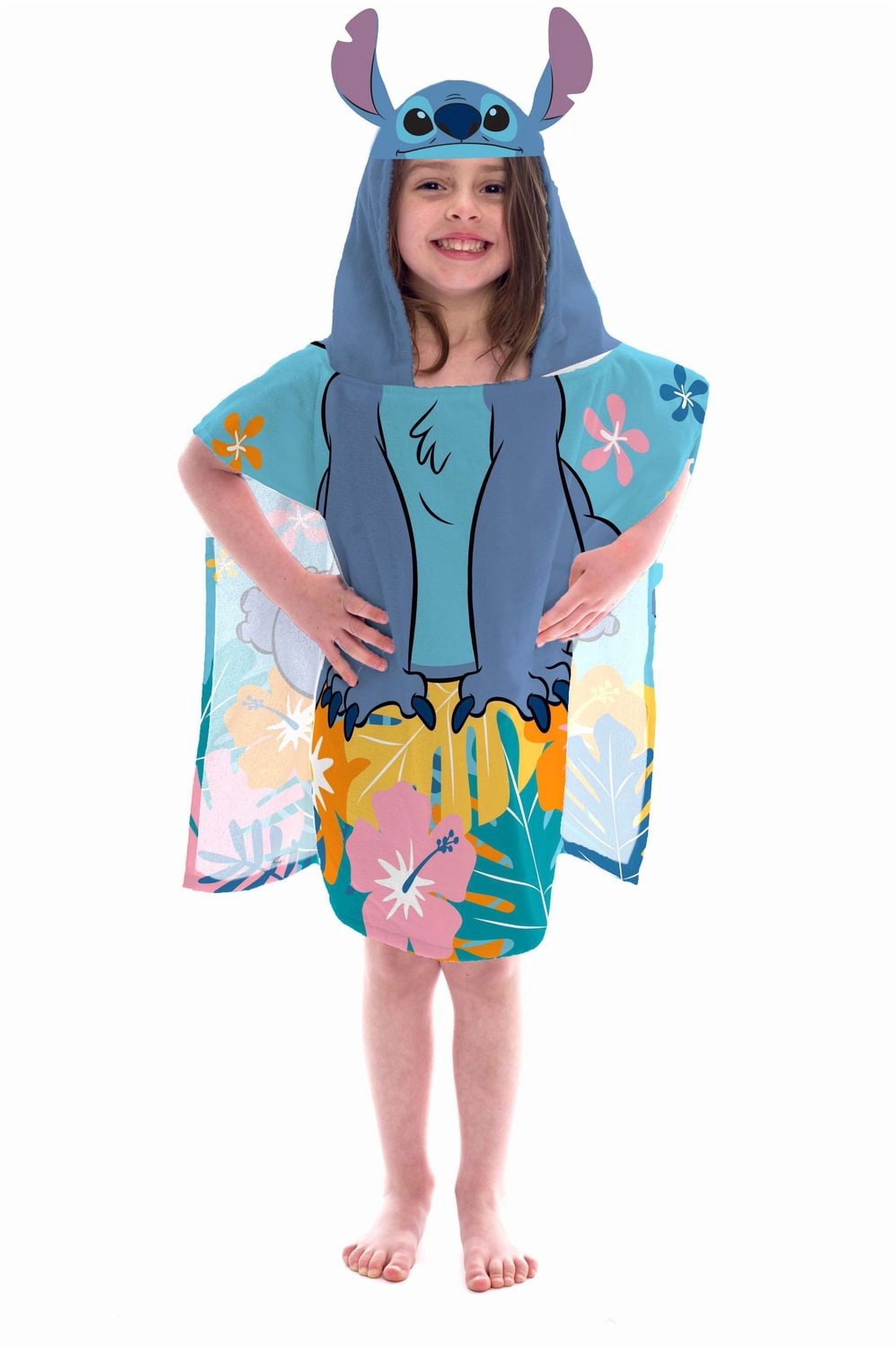 Serviette à Capuche Lilo & Stitch, 100 % Coton