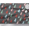 thumbnail image 3 of Soimoi Gray Cotton Duck Fabric Christmas Tree Decor Fabric Printed Yard 42 Inch Wide, 3 of 3