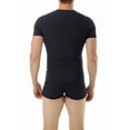 thumbnail image 3 of Underworks Mens Microfiber V-Neck Light Compression T-Shirt, 3 of 5