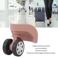 thumbnail image 4 of Wheel Replacement, ABS Rubber Travel Luggage Universal Wheel Suitcase Wheel Replacement for Warehouse Store School Hospital, 4 of 7