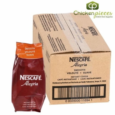 Nescafe Instant Smooth Blend Coffee, Premium Mild Roasted Instant Coffee, 14.11 oz (400g) Jar, 3/Case