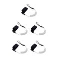 thumbnail image 2 of relayinert 1/2/3/5 Elastic Leash for Paddle Safety Rods and Boats Stretchable and Resilient Clear 45cm 5PCS, 2 of 6