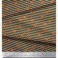 thumbnail image 2 of Soimoi Velvet Fabric Stripe & Giraffe Animal Fabric Prints by Yard 58 Inch Wide, 2 of 3