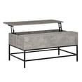 thumbnail image 1 of HOMCOM Lift Top Coffee Table with Hidden Storage Compartment Lift Tabletop, 1 of 10