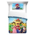 thumbnail image 4 of Couette et taie d'oreiller Super Mario "All The Players", 4 of 7