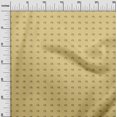 thumbnail image 3 of oneOone Tissu Tabby en Soie Jaune Rétro Matériel de Couture Imprimé Tissu au Mètre 42 Pouces de Large, 3 of 5