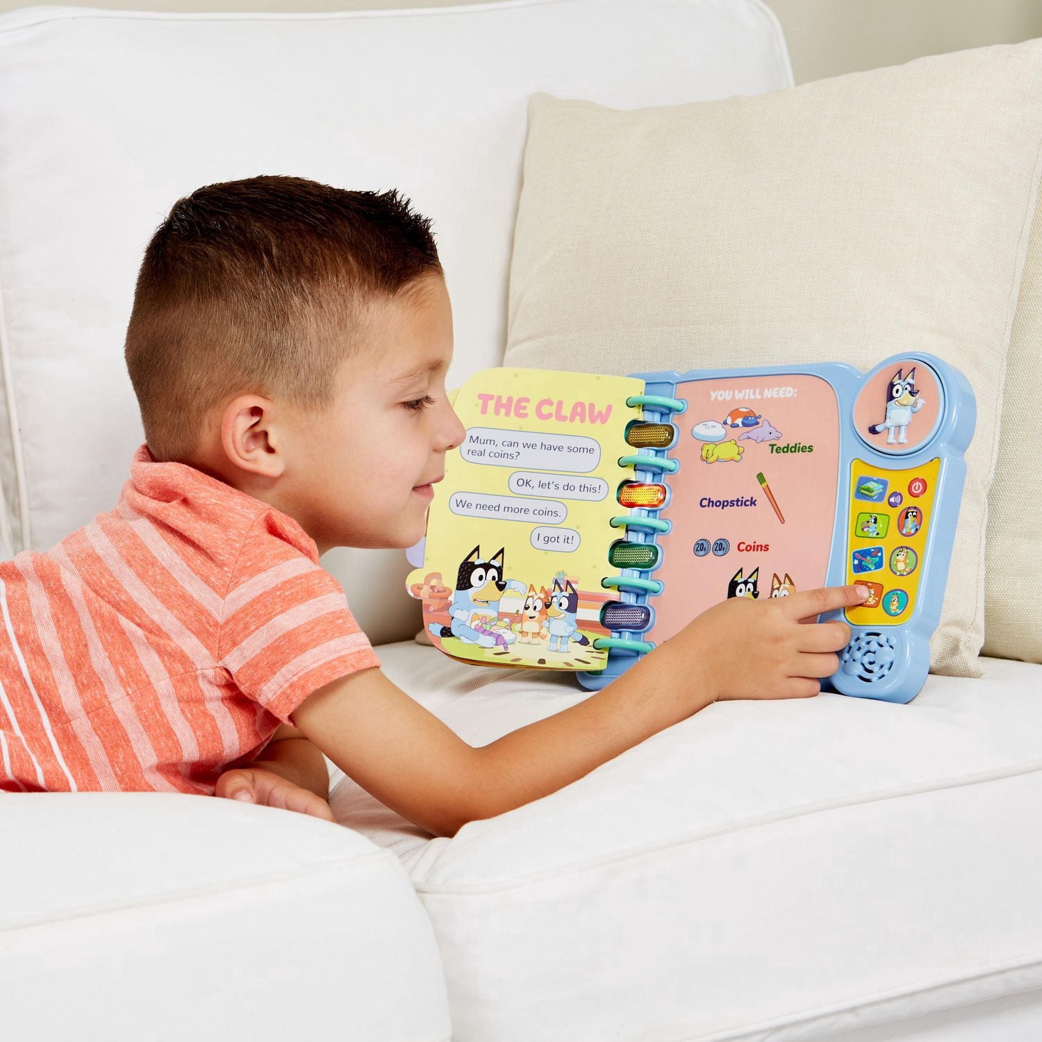VTech Bluey Bluey's Book of Games- Version anglaise