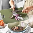thumbnail image 1 of Multifunctional Kitchen Cutting Board Set, Three Sizes Available, Double-Sided and Dishwasher Safe, Raised Edges to Catch Juices, Durable Plastic Material, Ideal for Home Cooking and Chefs, 1 of 7