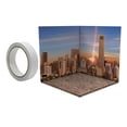 thumbnail image 1 of MERIGLARE 1/12 Backdrop Scene Model Display Scene Accessories for Action Figures Dolls City Sunset, 1 of 1