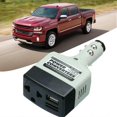 thumbnail image 4 of Car Power Converter Inverter For 220V Adapter Charger Car Cigarette Lighter O0W3, 4 of 9