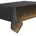 thumbnail image 2 of PEVA Disposable Waterproof Tablecloth Table Cover Wedding Birthday Party Decor, 2 of 9