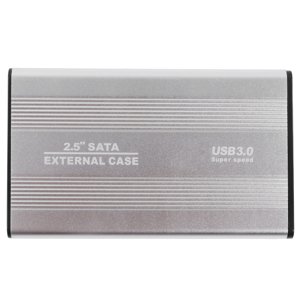 Drive Hard Drive Enclosure 2.5in 4TB LED Indication Aluminum Housing Hot Swappable 5Gbps USB 3.0 Port External HDD Case Not Inclube Hard Disk