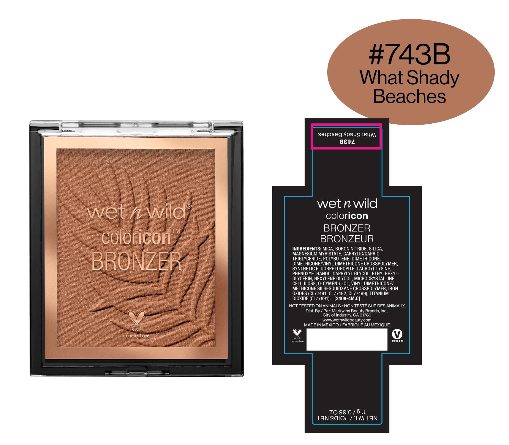 Poudre bronzante Wet N Wild Color Icon