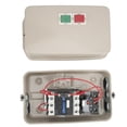thumbnail image 1 of Magnetic Motor Starter, Waterproof 3 Phase 380/400V 1 Phase 220/230V Motor Control Starter  for Replacement, 1 of 7