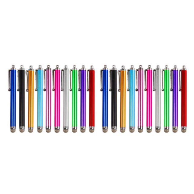 Decodeary 20pcs Metal Sensitive Touch Stylus Pen For Precise Operation On Any Touch Screen Wide Compatibility 2Set